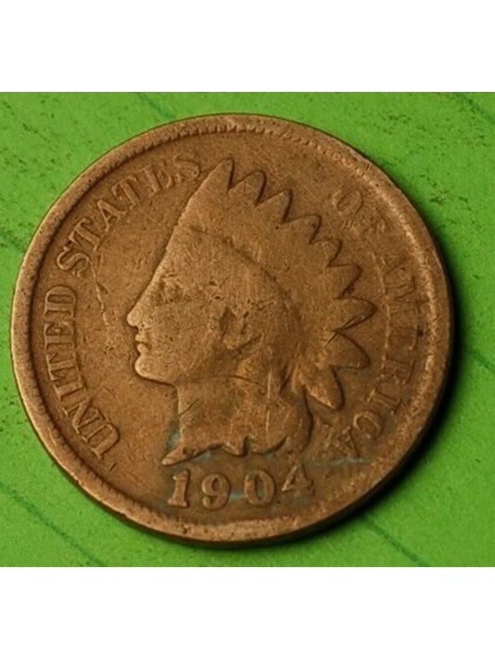 X202 1904 Indian Head Cent Penny 1c - Check Out Our eBay Store - old coin money